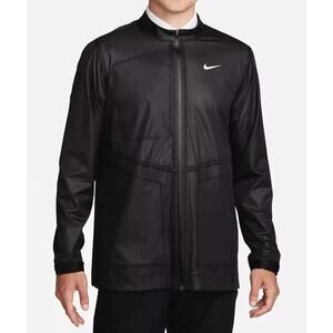 $250 NWT Nike Storm-FIT ADV Full Zip Golf Jacket Men's Size L Black DX6074-010
